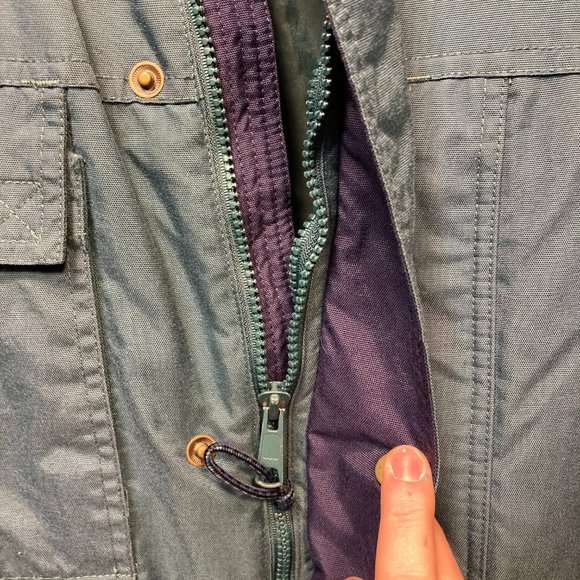 COLUMBIA WATERPROOF PARKA MENS SIZE LARGE - Picture 4 of 10